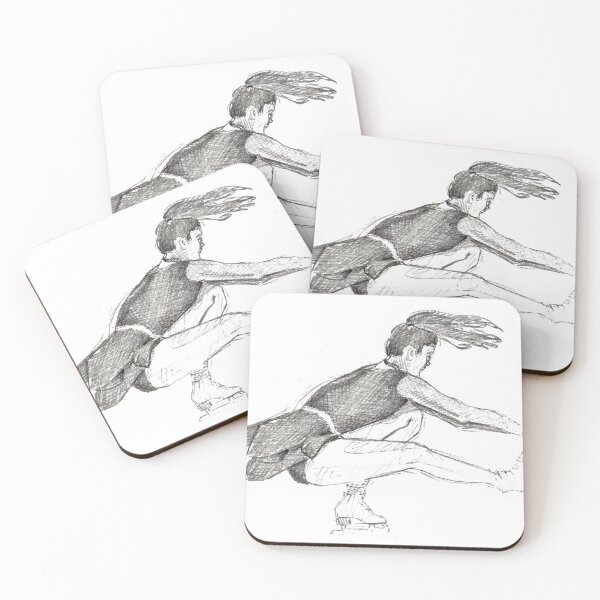 Item preview, Figure skater doodle designed and sold by Celestedmorrow.