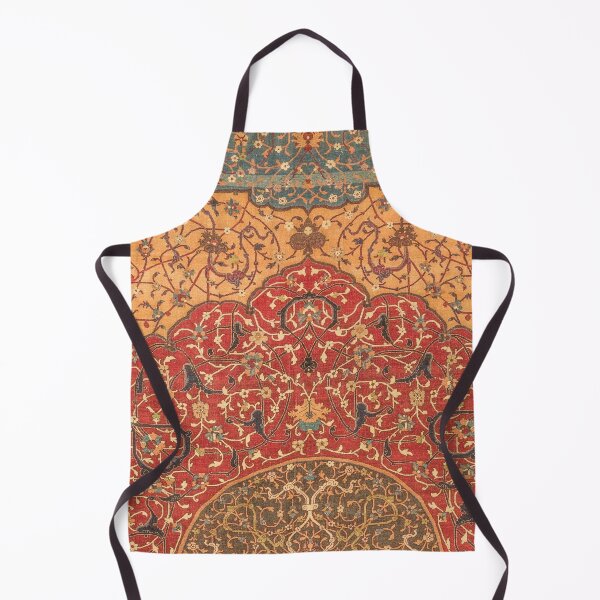 Item preview, Flowery Vines III // 16th Century Contemporary Red Blue Yellow Colorful Ornate Accent Rug Pattern designed and sold by vintagepatterns.