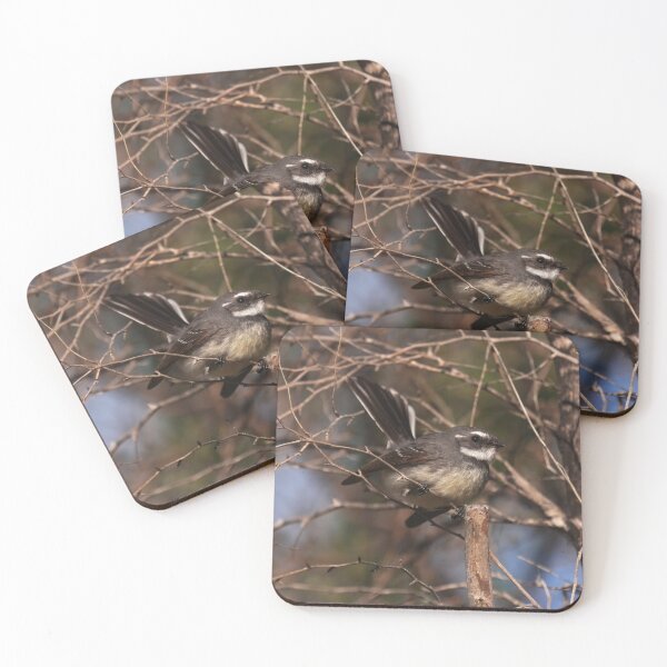 Item preview, Grey fantail bird designed and sold by hendrikspix.