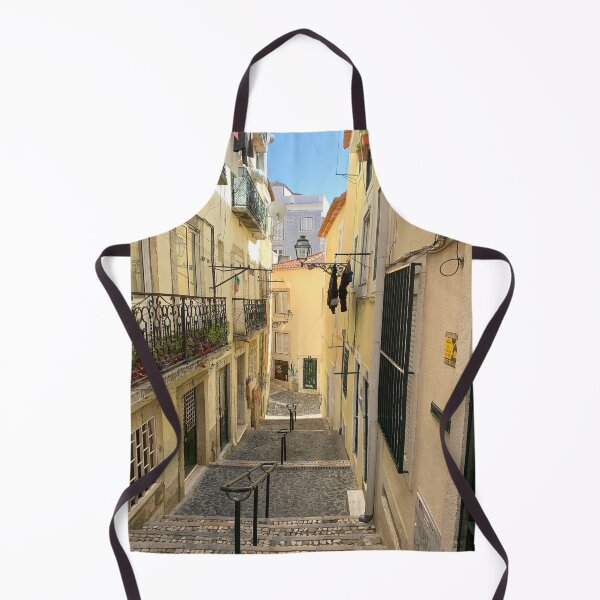 Item preview, Narrow Alleyway in Lisbon, Portugal designed and sold by Orchyd.