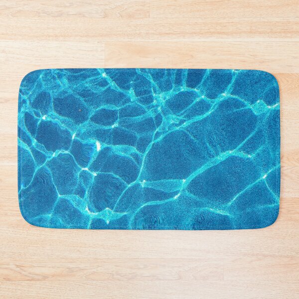 Item preview, Clear blue pool water waves designed and sold by stina-bee.