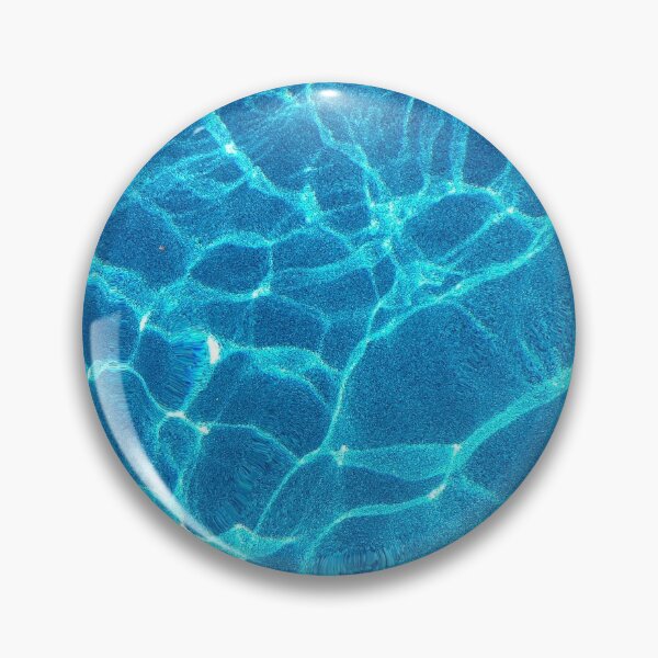 Item preview, Clear blue pool water waves designed and sold by stina-bee.