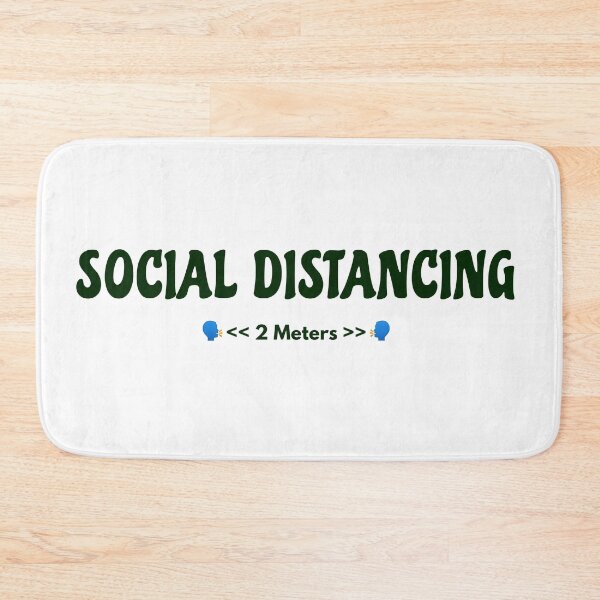 Item preview, Social Distancing designed and sold by VkScript.