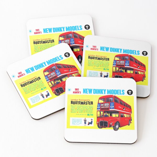 Item preview, DINKY ROUTEMASTER ADVERT designed and sold by ThrowbackAds.