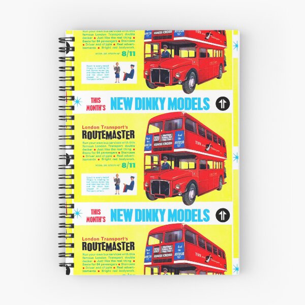 Item preview, DINKY ROUTEMASTER ADVERT designed and sold by ThrowbackAds.