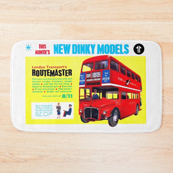 Item preview, DINKY ROUTEMASTER ADVERT designed and sold by ThrowbackAds.