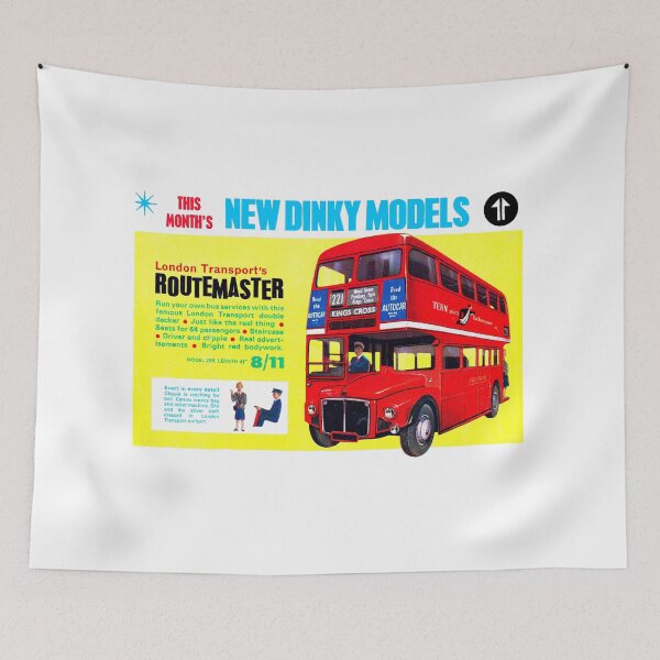 Item preview, DINKY ROUTEMASTER ADVERT designed and sold by ThrowbackAds.