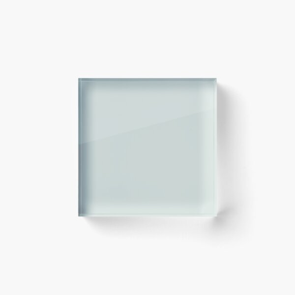 Item preview, Perfect Pale Ice Aqua Solid Colour for Neutral Blue Grey Collection designed and sold by kierkegaard.