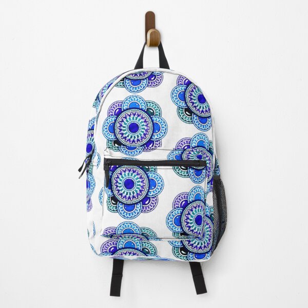 Item preview, Blue, green and purple mandala designed and sold by SoniKapoor.