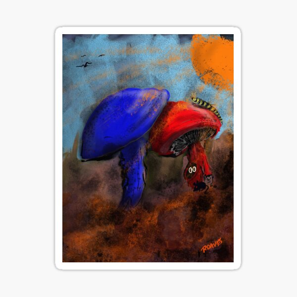 Shroom Poster Sticker