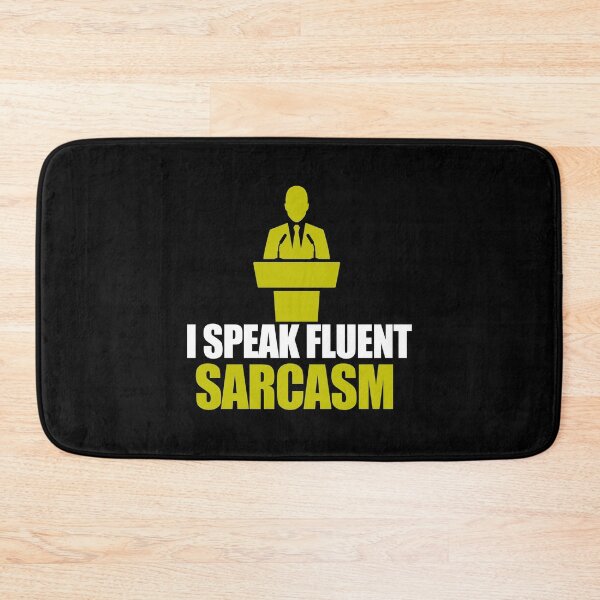 Item preview, I speak fluent sarcasm - Awesome humorous person Gift designed and sold by Teenation9.