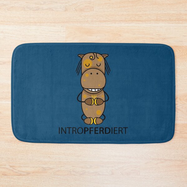 Item preview, Funny introverted horse designed and sold by spontania.