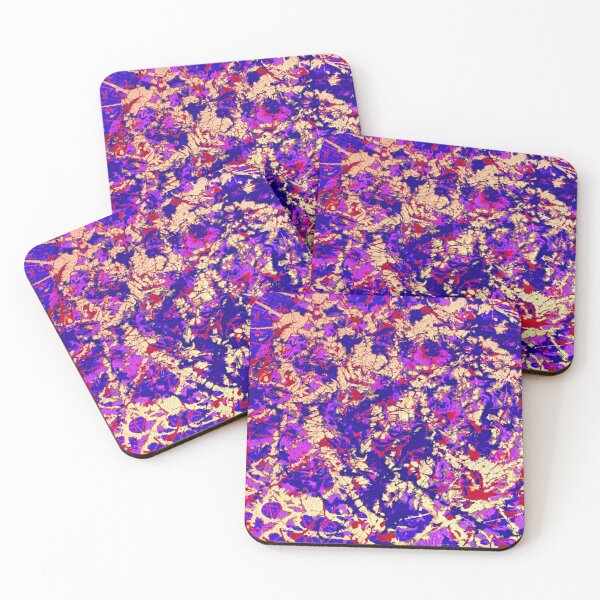 Item preview, purple crackle designed and sold by AndyWorthyArt.