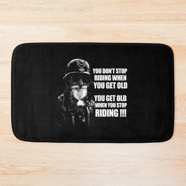 Item preview, You don't stop riding when you get old - Awesome old biker Gift designed and sold by Teenation9.