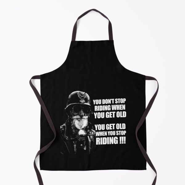 Item preview, You don't stop riding when you get old - Awesome old biker Gift designed and sold by Teenation9.