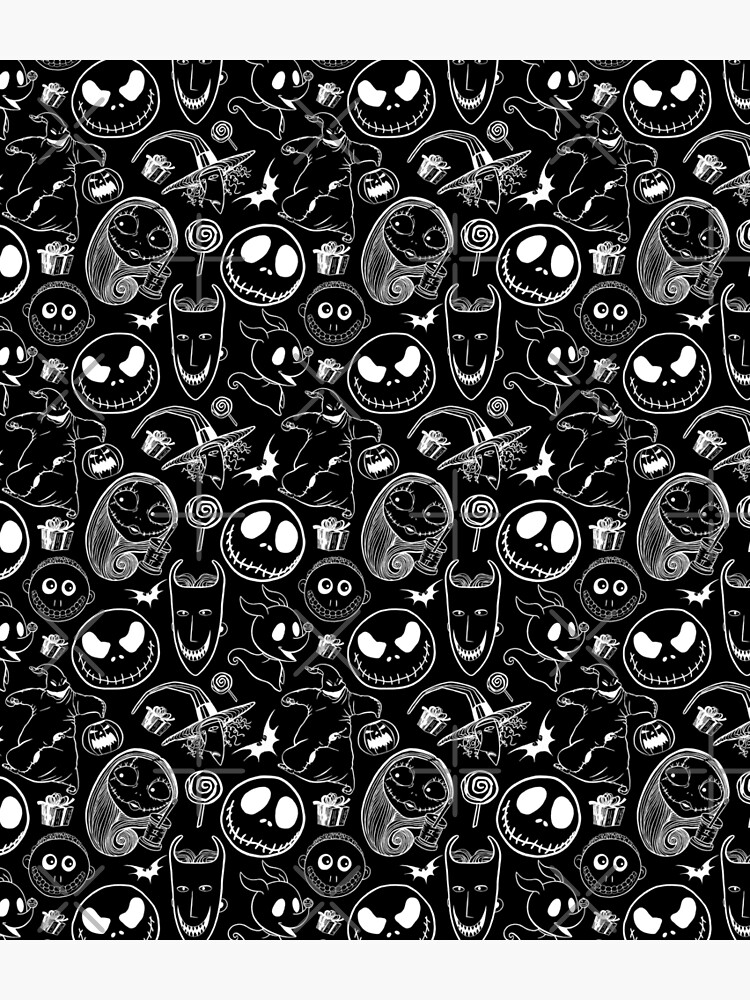 Thumbnail 3 of 3, Backpack, Nightmare before Christmas designed and sold by LonelyBunny.