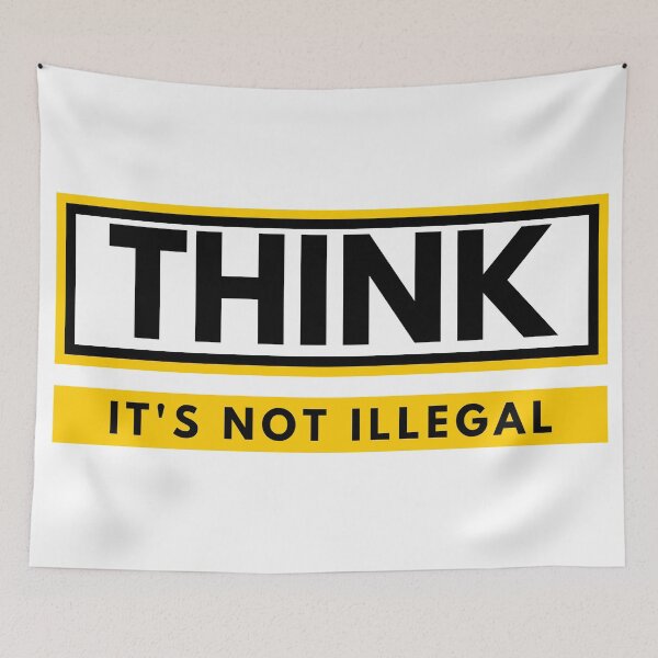 Item preview, THINK - it's not illegal designed and sold by lolora.