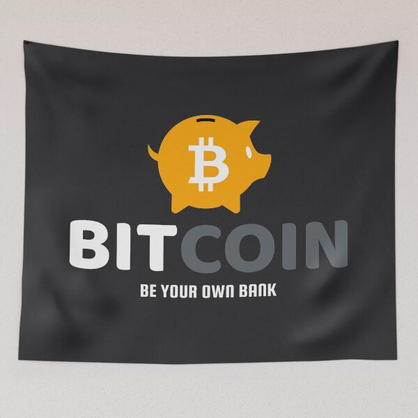 Item preview, Short the banks - buy Bitcoin designed and sold by PrintPit.