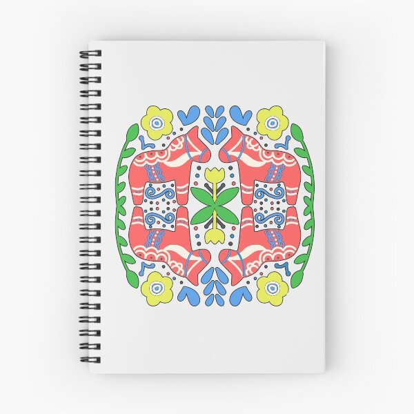 Item preview, Dala Horse Pattern Dalarna Sweden Horse Dalecarlian Swedish Colorful designed and sold by funnytshirtemp.