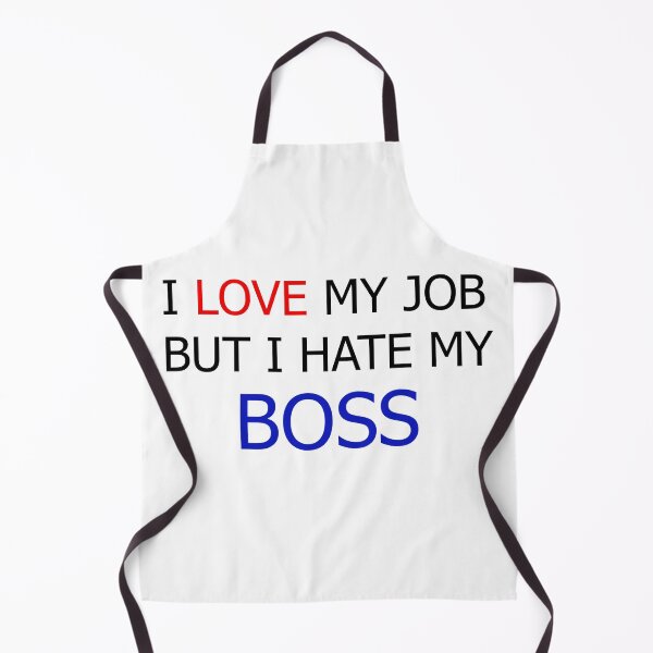Item preview, Love the job, hate the boss designed and sold by Jami Aarto.