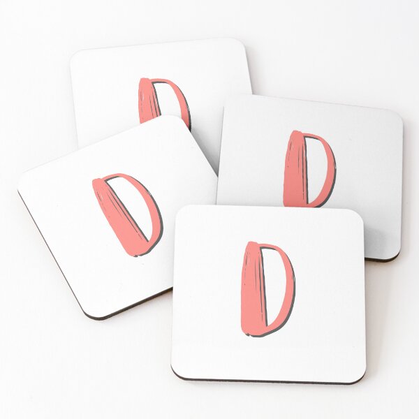 Item preview, Pink letter D designed and sold by slvx.