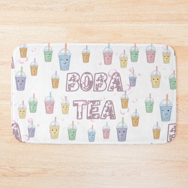 Item preview, Boba Tea Print designed and sold by Coffee &  Fashion.