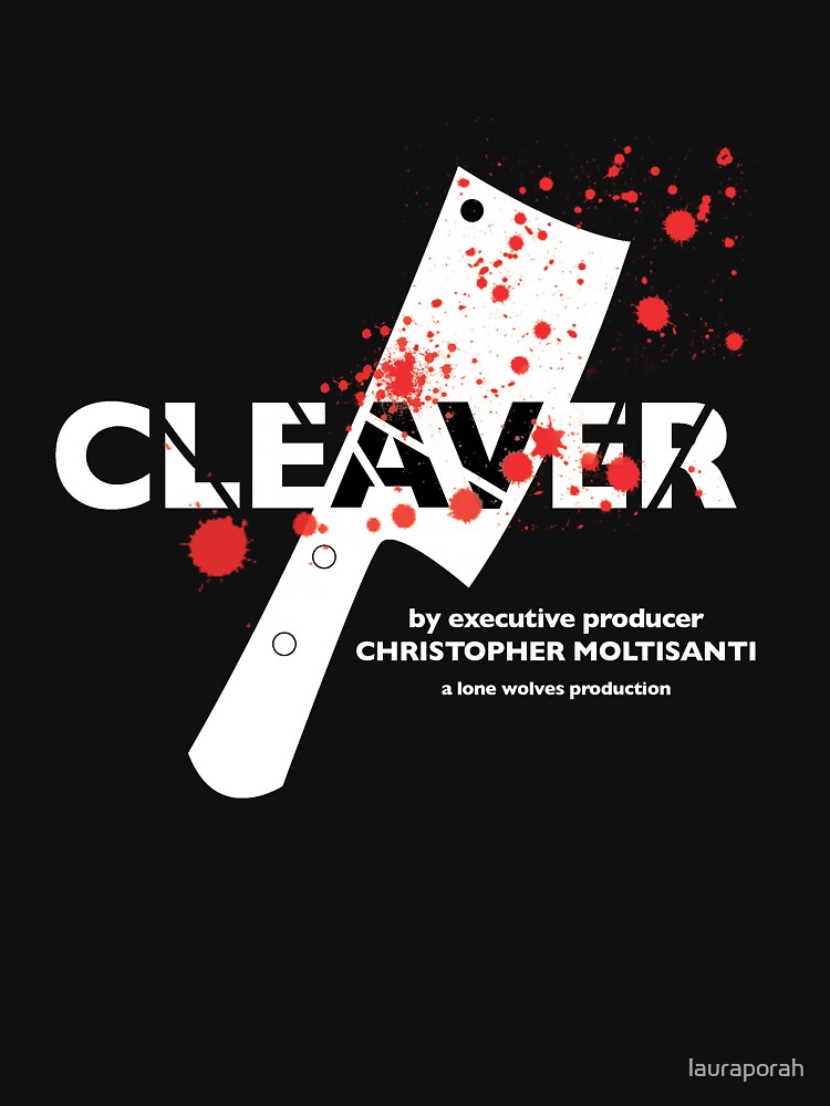 "The Sopranos presents "Cleaver"" Tshirt by lauraporah Redbubble