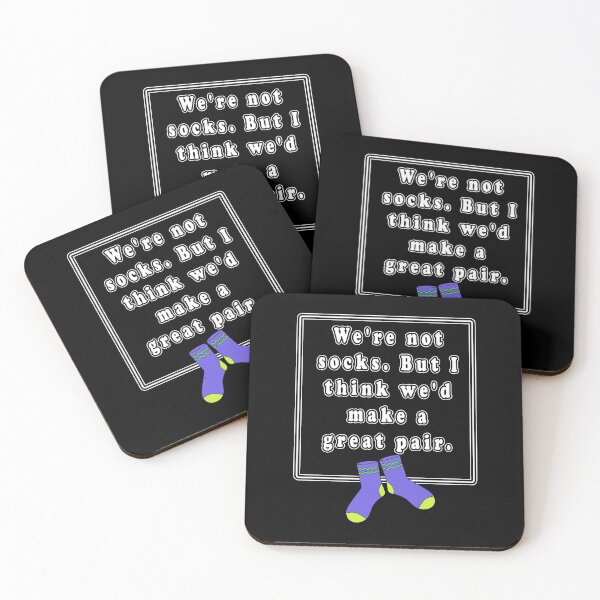 Item preview, We're Not Socks But I Think We'd Make A Great Pair  designed and sold by iamhewho.