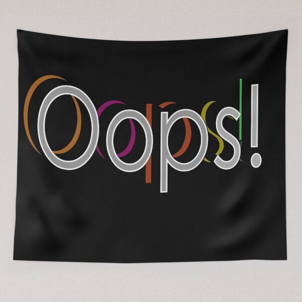 Item preview, Oops! designed and sold by Green Star Shop.