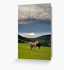 By the end of the day... Greeting Card