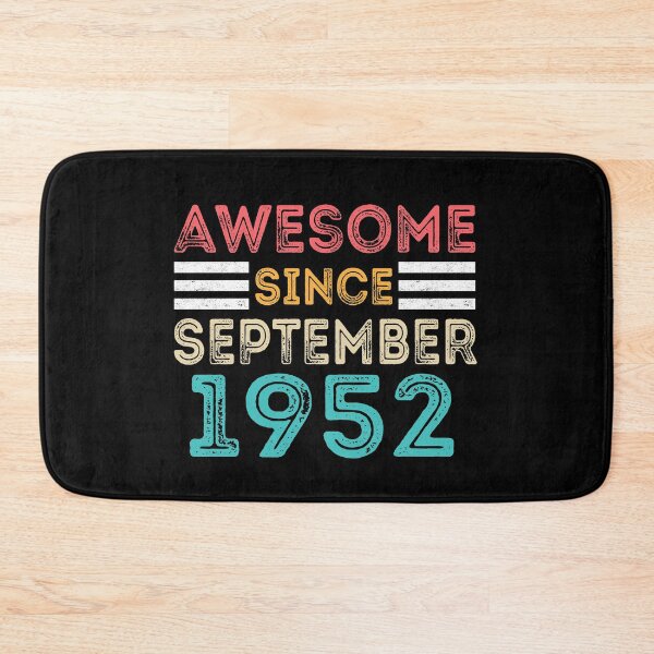 Item preview, Retro Vintage 68th Birthday - Awesome Since September 1952 designed and sold by meedTee.