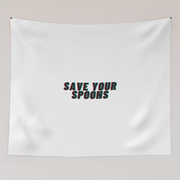 Item preview, save your spoons designed and sold by kitkatship.