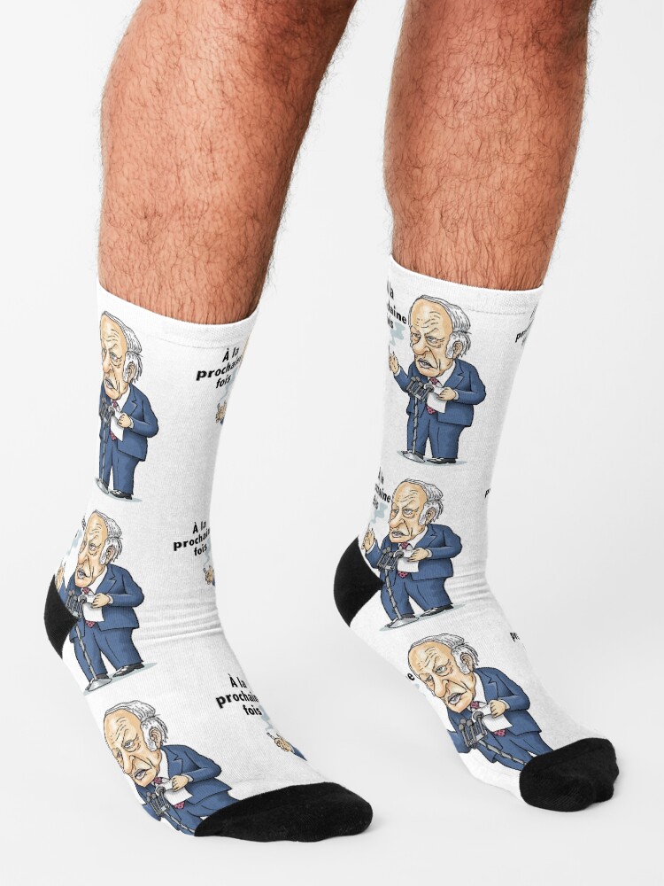 Alternate view of René Lévesque: à la prochaine fois Socks