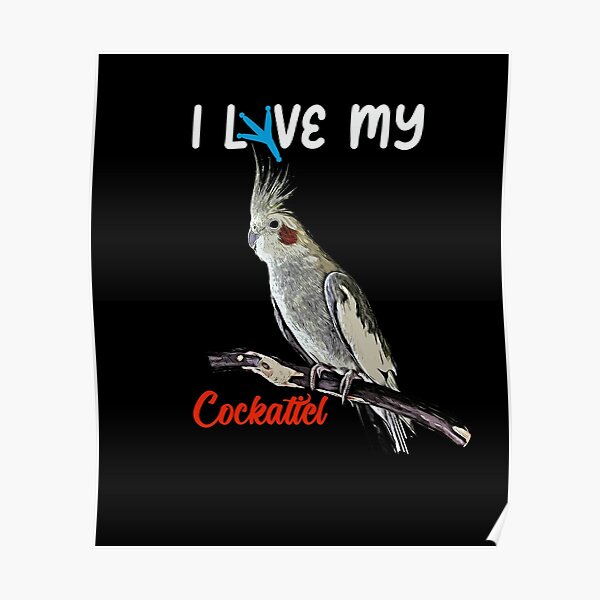 "I love my cockatiel shirt bird shirt cockatiel gift cockatiel lover