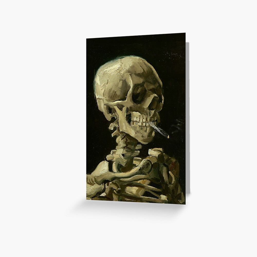 skeleton vincent van gogh