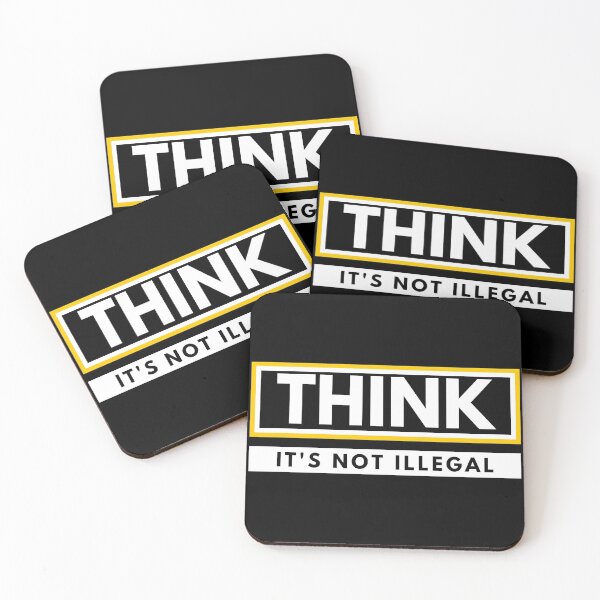 Item preview, Copy of THINK - it's not illegal designed and sold by lolora.
