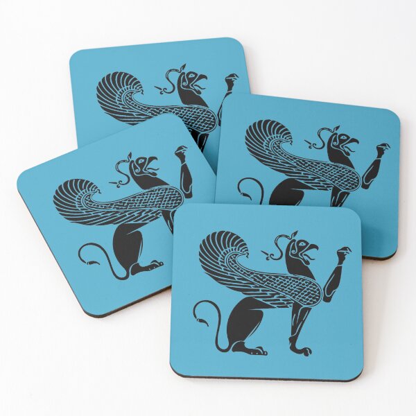 Item preview, Gripping motif of a Greek-archaic vase designed and sold by LeahHa.