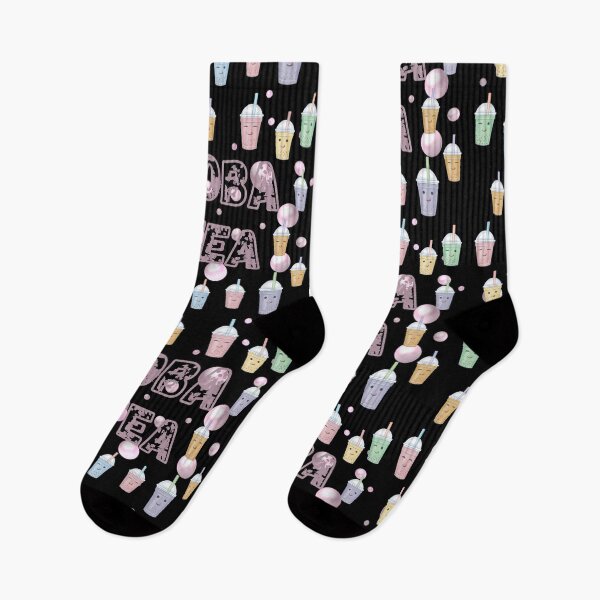 Item preview, Boba Tea print  designed and sold by Coffee &  Fashion.