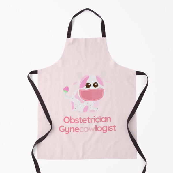 Artikelvorschau, Netter Baby Pink Strawberry Cow Geburtshelfer Gynäkologe entworfen und verkauft von twicetrader.