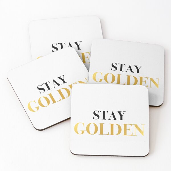 Item preview, Stay golden- Light backrground designed and sold by To-the-T.