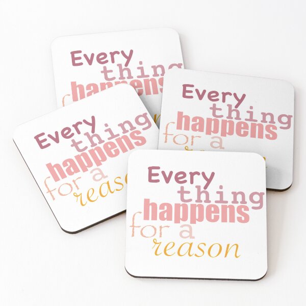 Item preview, Everything happens for a reason designed and sold by dolphin1128.