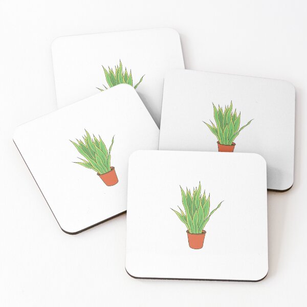 Item preview, Sansevieria Potted House Plant Illustration designed and sold by Ginial.