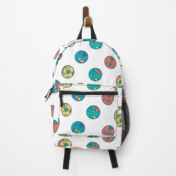 Colourful Circles Pattern Backpack
