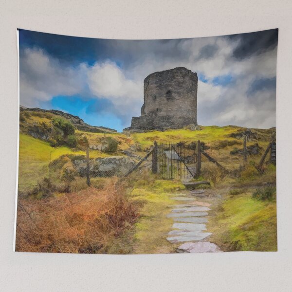 Item preview, Dolbadarn Castle Llanberis Wales designed and sold by AJEvans.