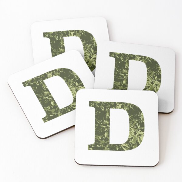 Item preview, Monogram letter D designed and sold by patternsplus.