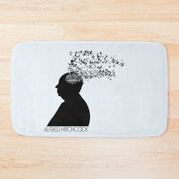 Item preview, Alfred Hitchcock The Birds Powder Blue designed and sold by Quooki.