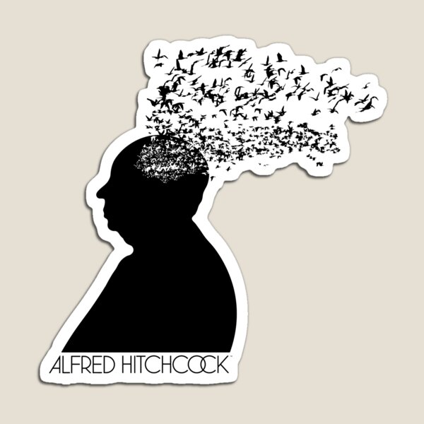 Item preview, Alfred Hitchcock The Birds Powder Blue designed and sold by Quooki.