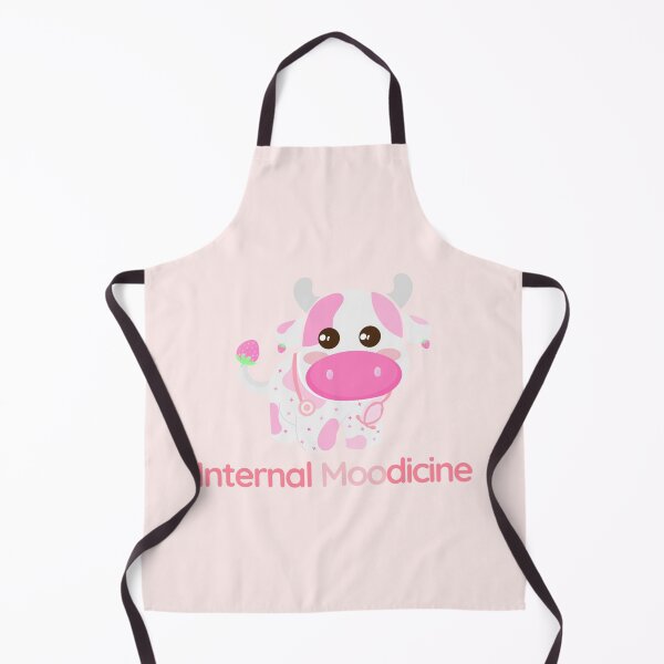 Artikelvorschau, Nette Baby Pink Strawberry Cow interne Moodicine entworfen und verkauft von twicetrader.