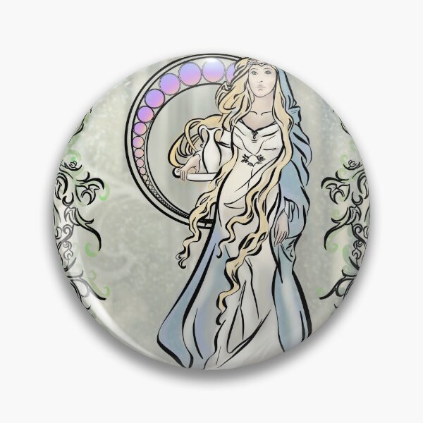 Item preview, Wood elf queen in the style of J.R.R.Tolkien designed and sold by Designwebjae.