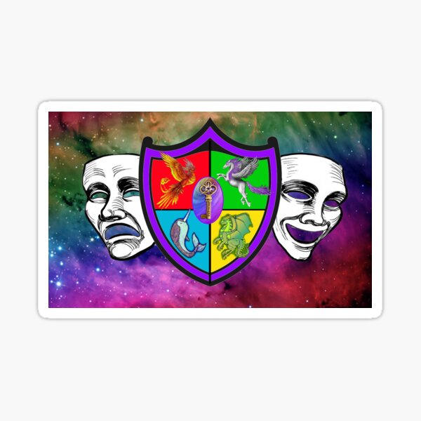 Dramatic Crest Sticker